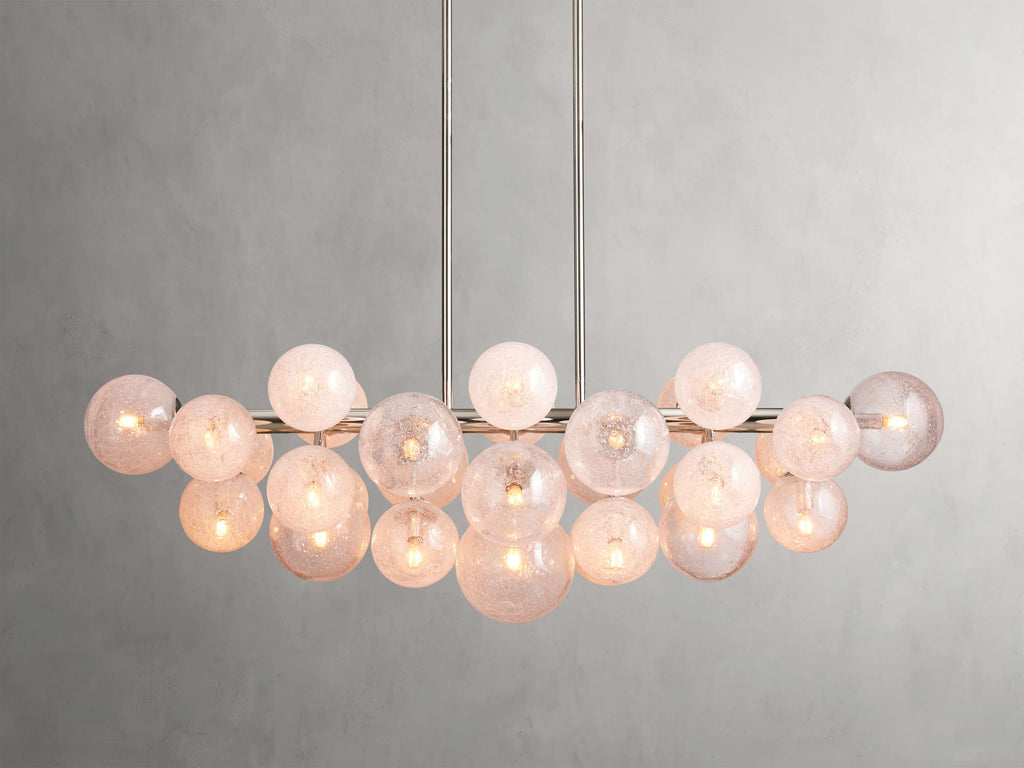 Mandoza Linear Chandelier by Bling Lighting Studio