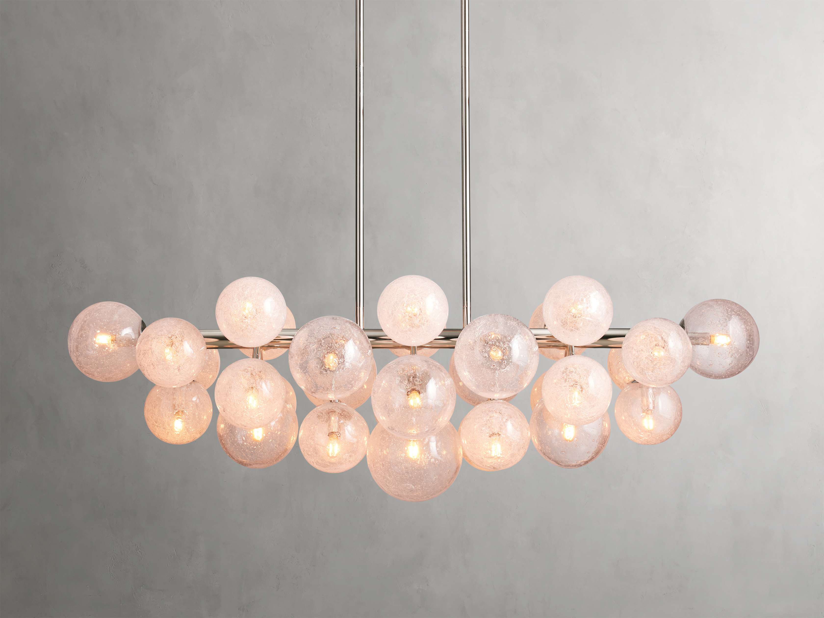 Mandoza Linear Chandelier by Bling Lighting Studio