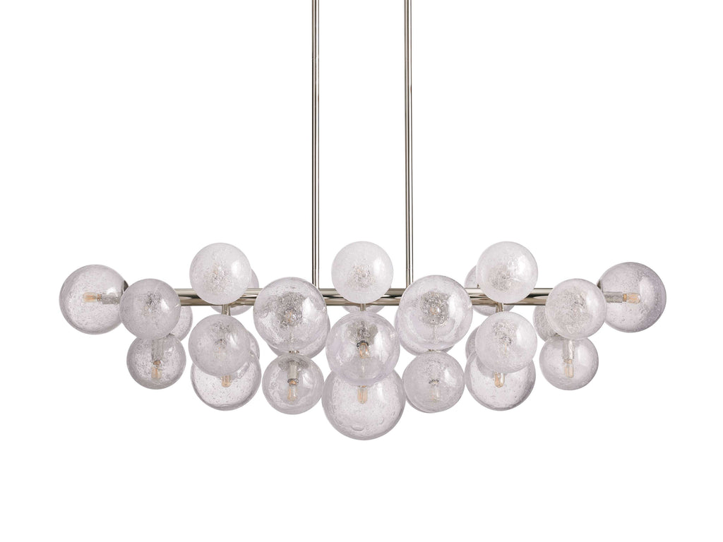 Mandoza Linear Chandelier by Bling Lighting Studio