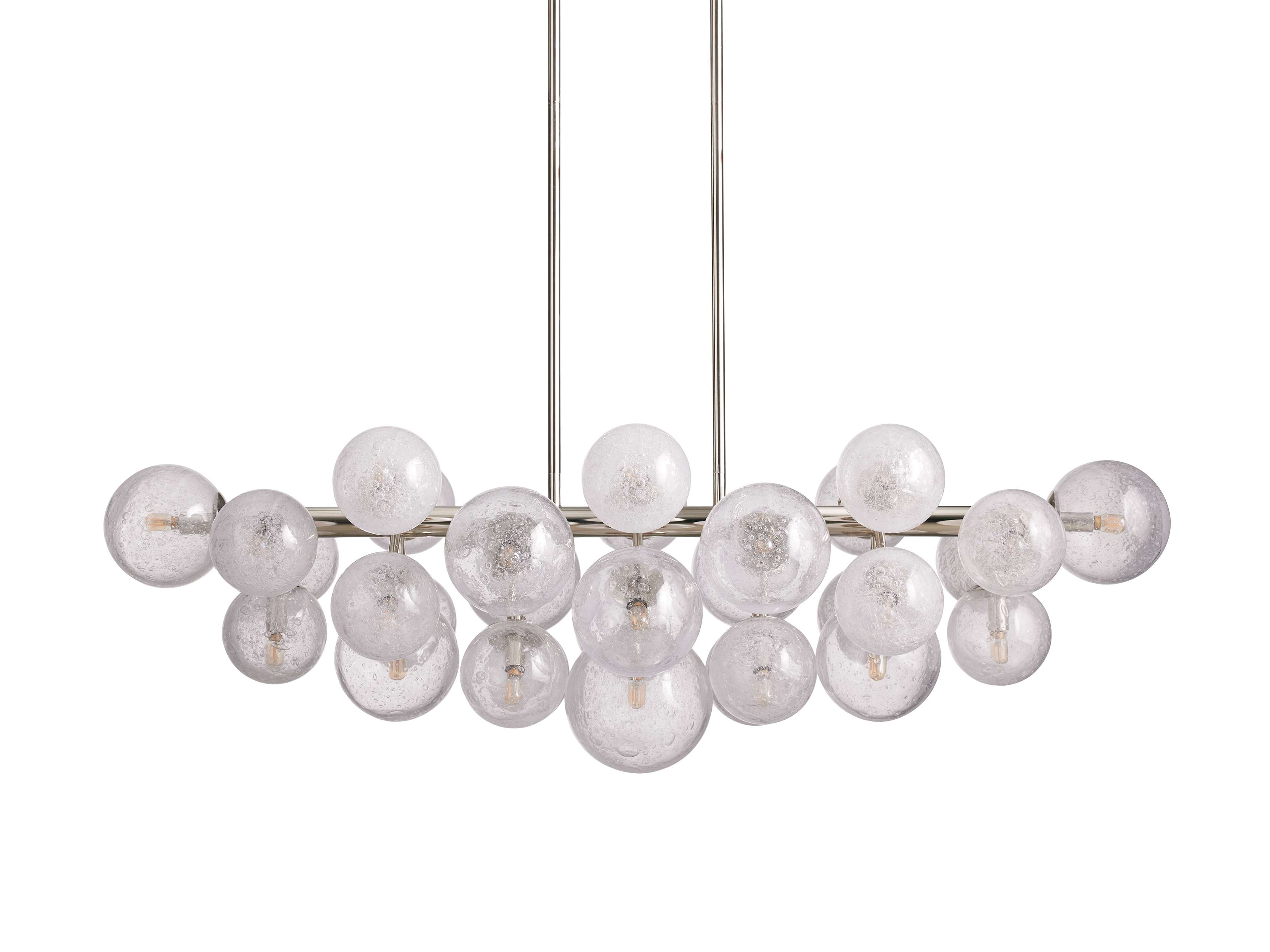 Mandoza Linear Chandelier by Bling Lighting Studio