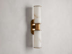 Harlin 2-Light Wall Sconce in Alabaster by Bling Lighting Studio