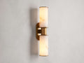 Harlin 2-Light Wall Sconce in Alabaster by Bling Lighting Studio