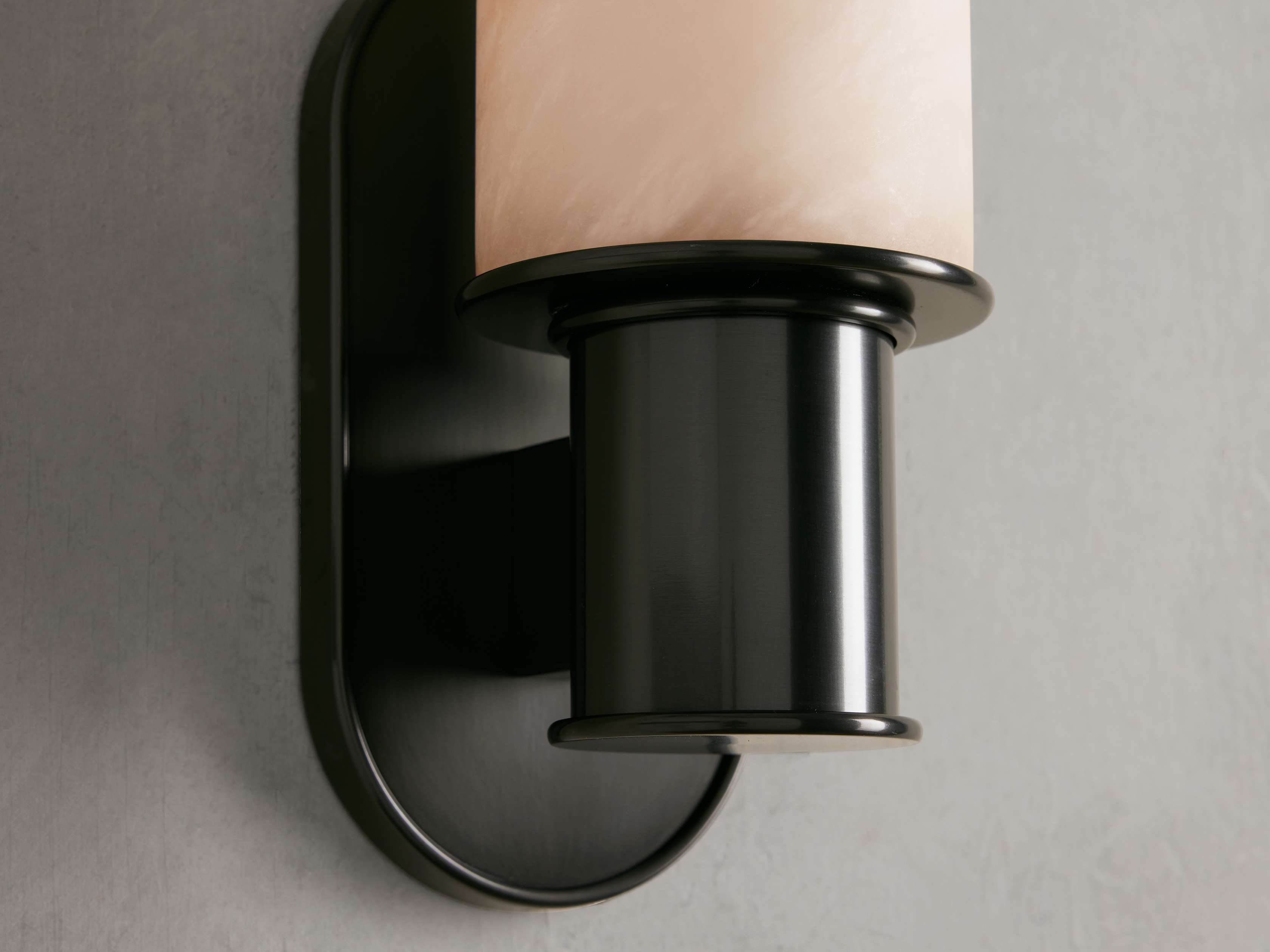 Harlin Wall Sconce in Alabaster by Bling Lighting Studio