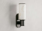 Harlin Wall Sconce in Alabaster by Bling Lighting Studio