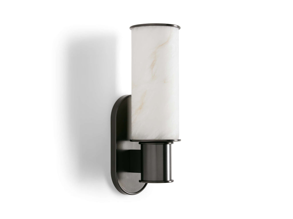 Harlin Wall Sconce in Alabaster by Bling Lighting Studio