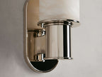 Harlin Wall Sconce in Alabaster by Bling Lighting Studio
