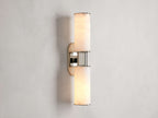 Harlin 2-Light Wall Sconce in Alabaster by Bling Lighting Studio