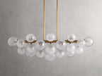 Mandoza Linear Chandelier by Bling Lighting Studio