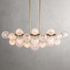 Mandoza Linear Chandelier by Bling Lighting Studio