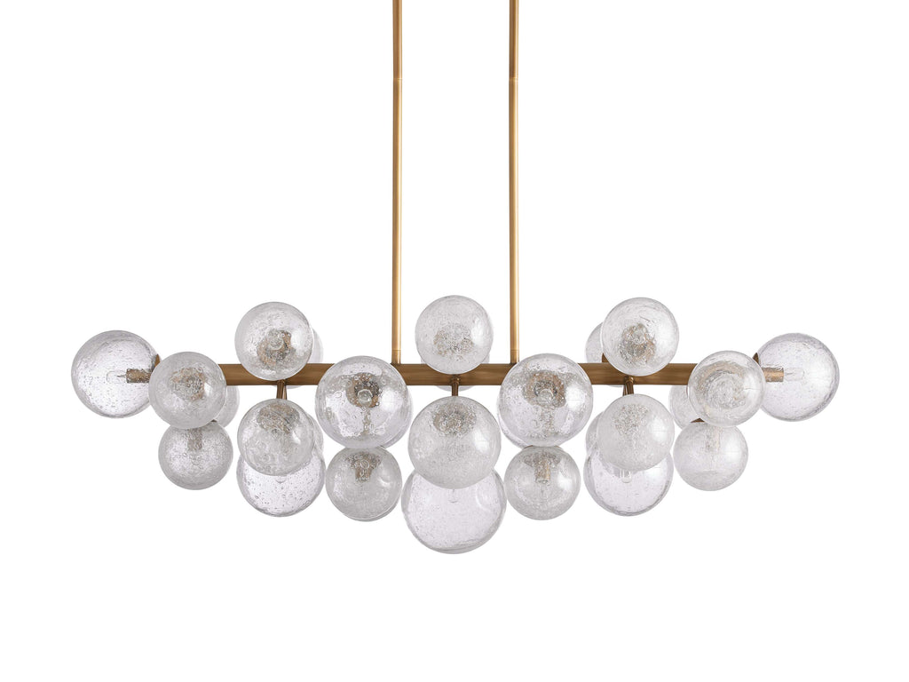 Mandoza Linear Chandelier by Bling Lighting Studio