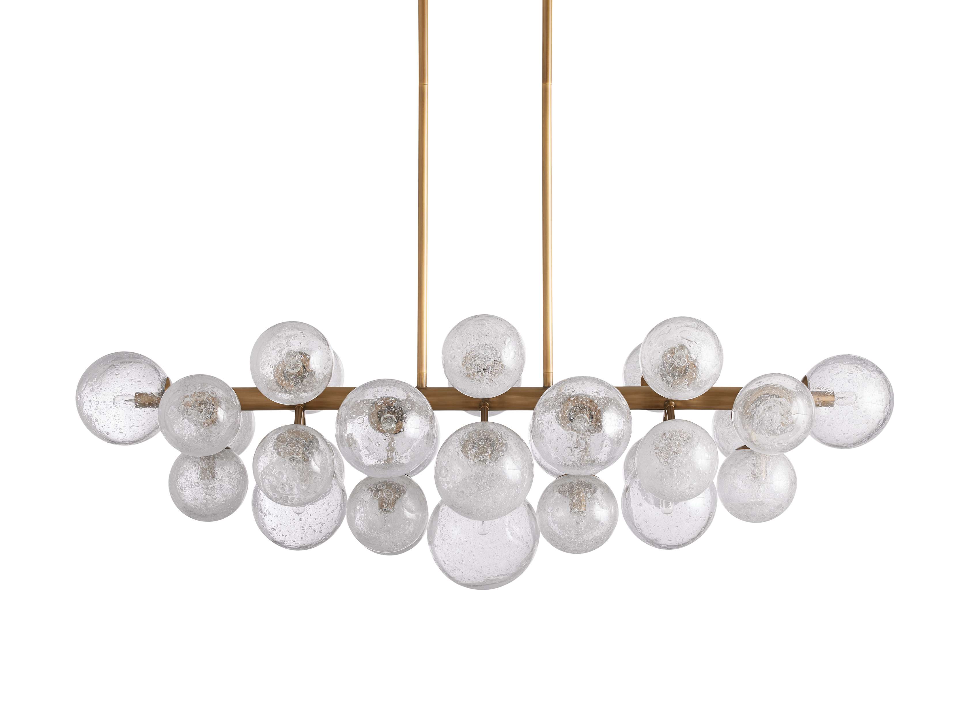Mandoza Linear Chandelier by Bling Lighting Studio