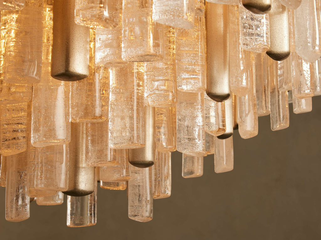 Neve Round Chandelier by Bling Lighting Studio