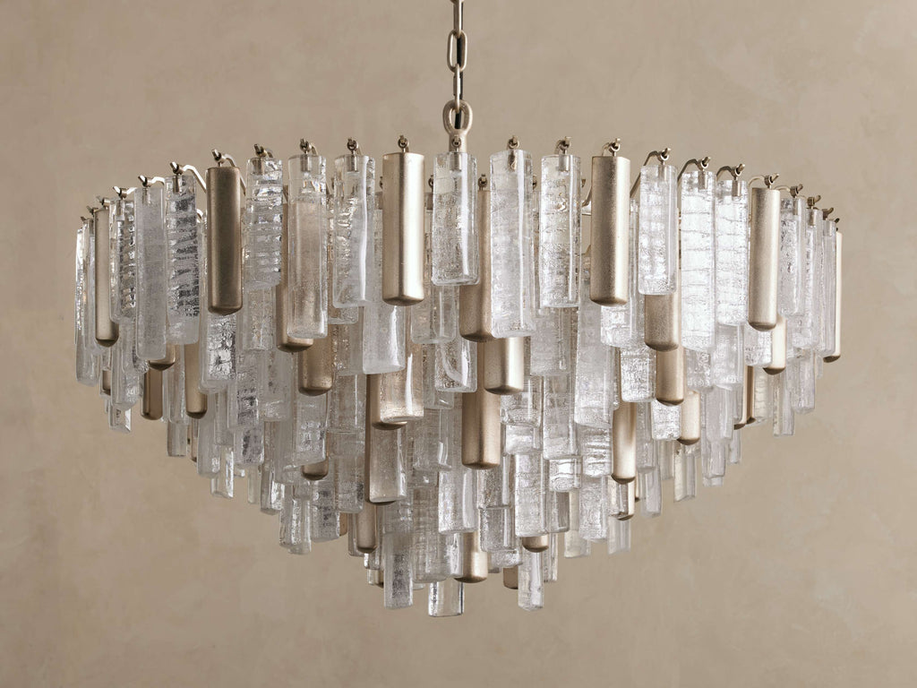 Neve Round Chandelier by Bling Lighting Studio