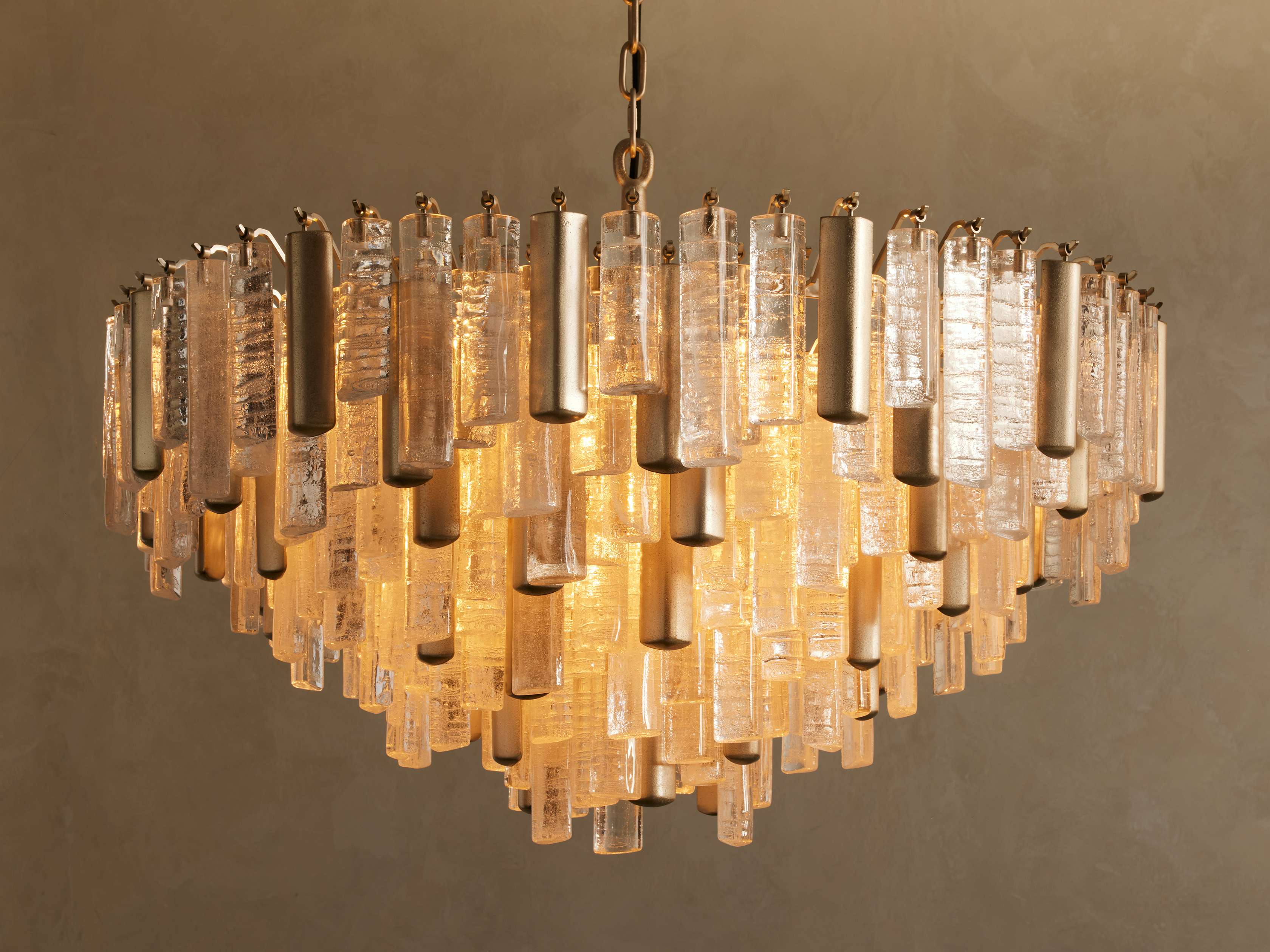 Neve Round Chandelier by Bling Lighting Studio