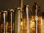 Neve Linear Chandelier by Bling Lighting Studio