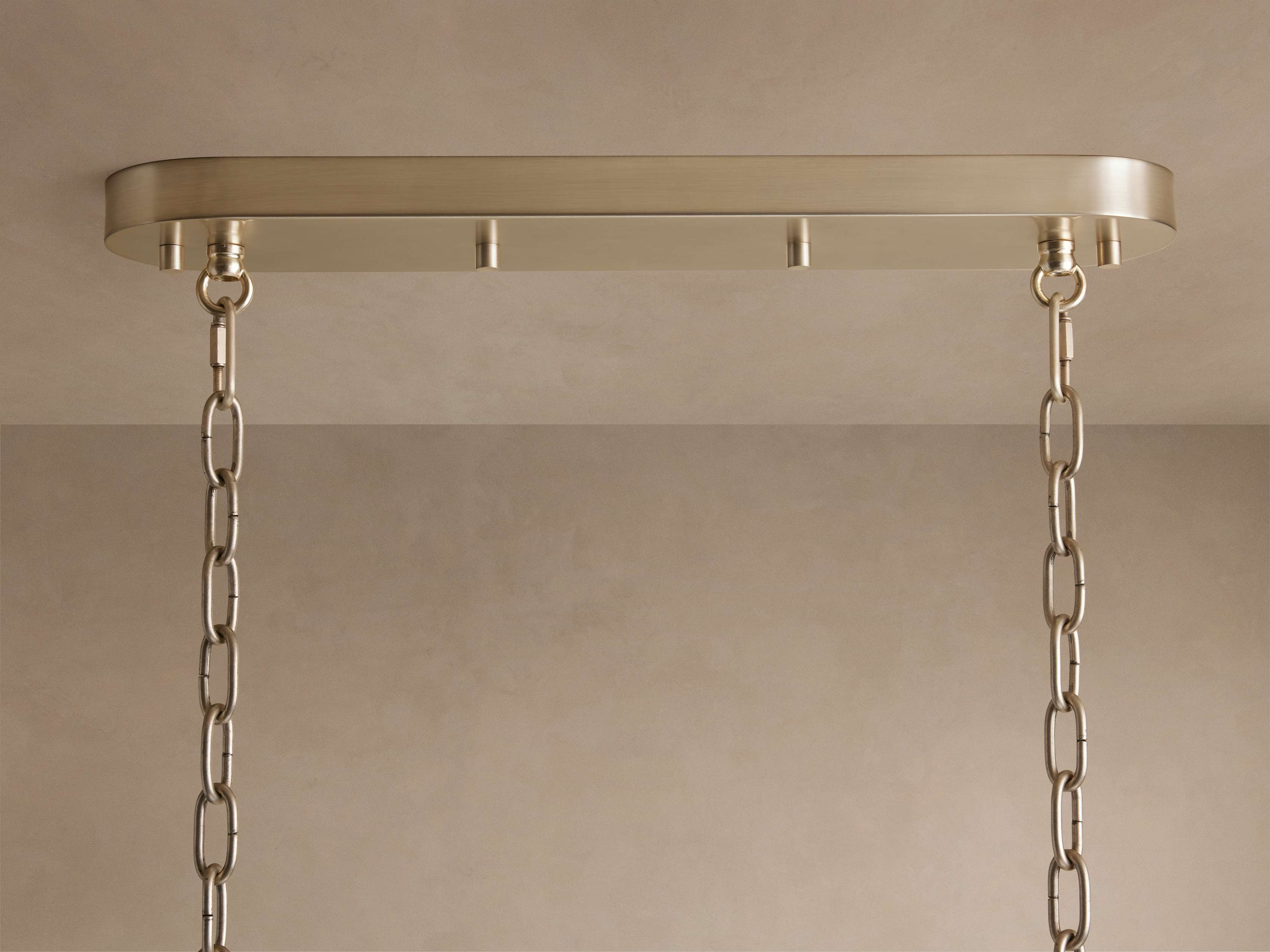 Neve Linear Chandelier by Bling Lighting Studio