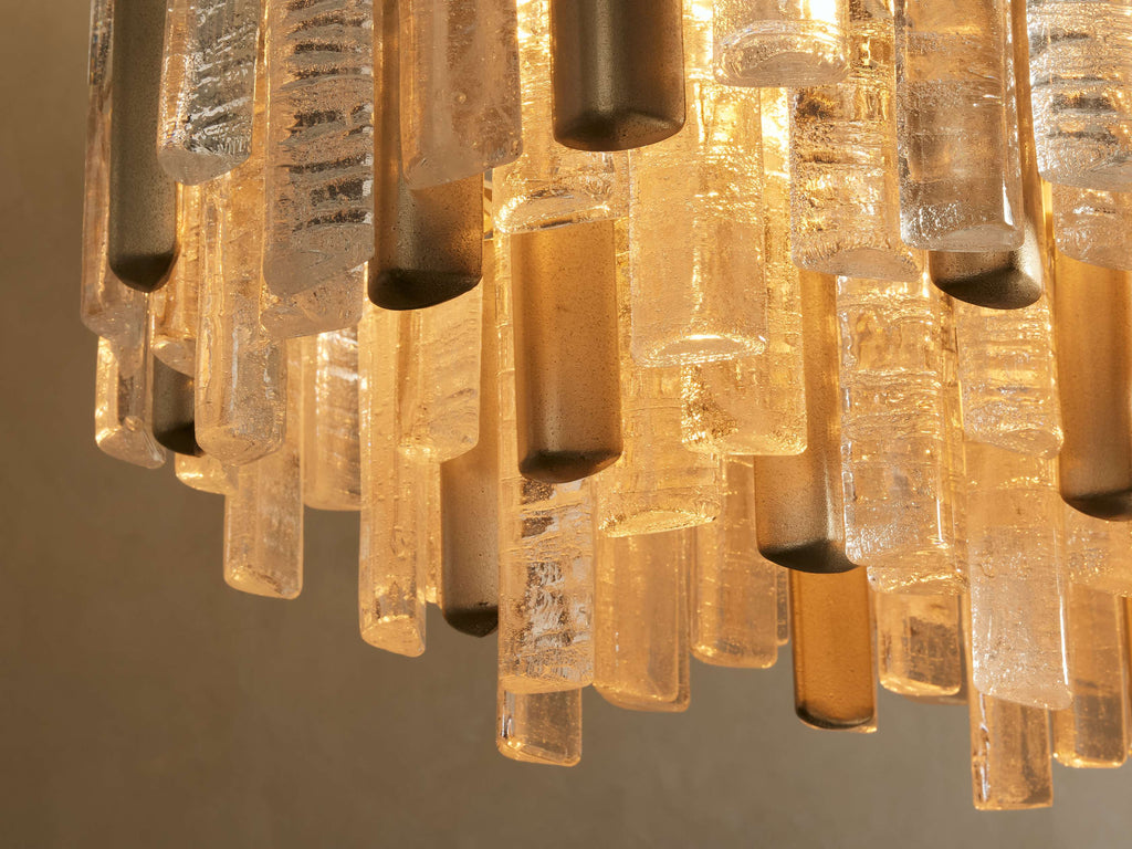 Neve Linear Chandelier by Bling Lighting Studio