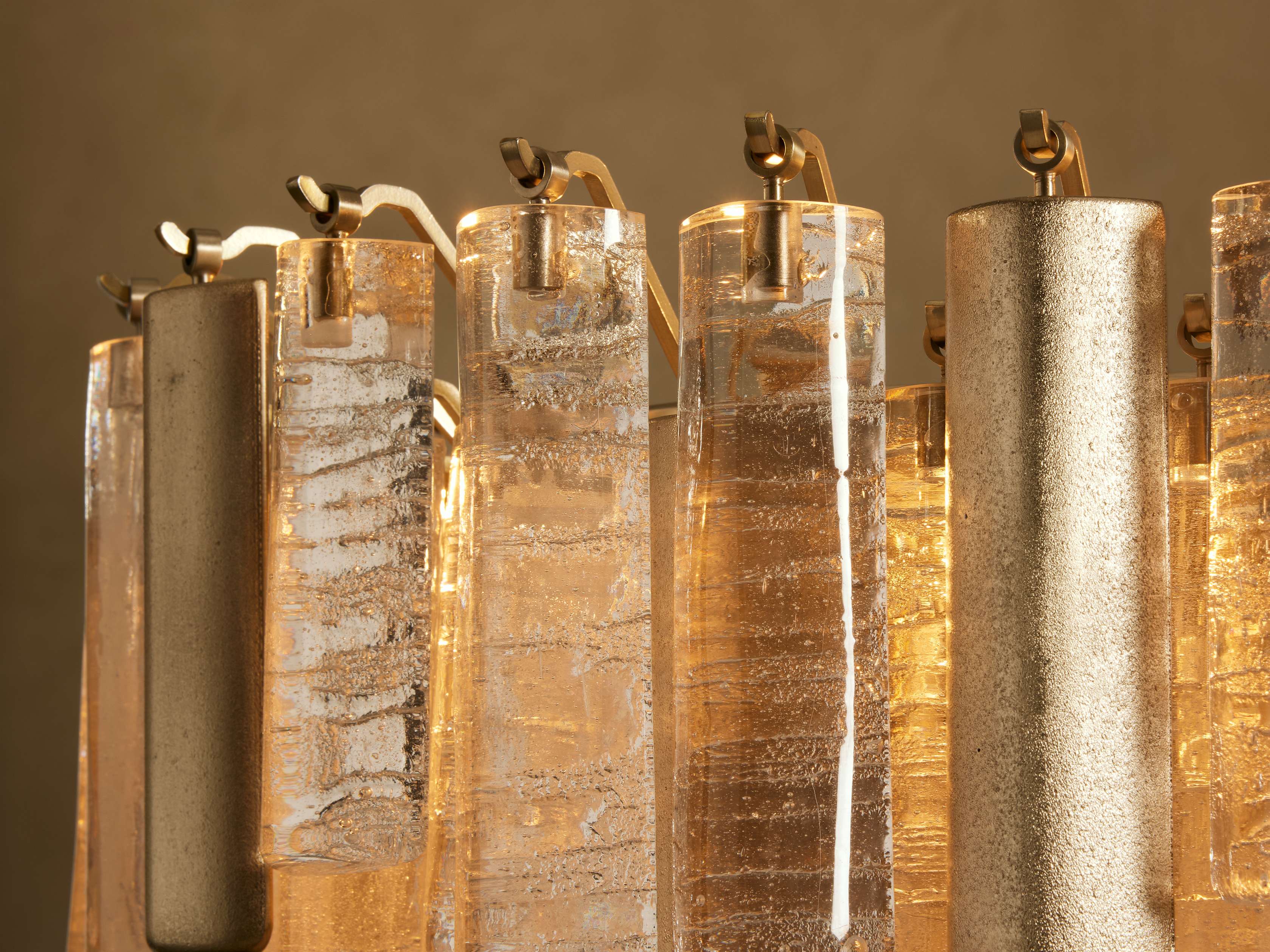 Neve Linear Chandelier by Bling Lighting Studio