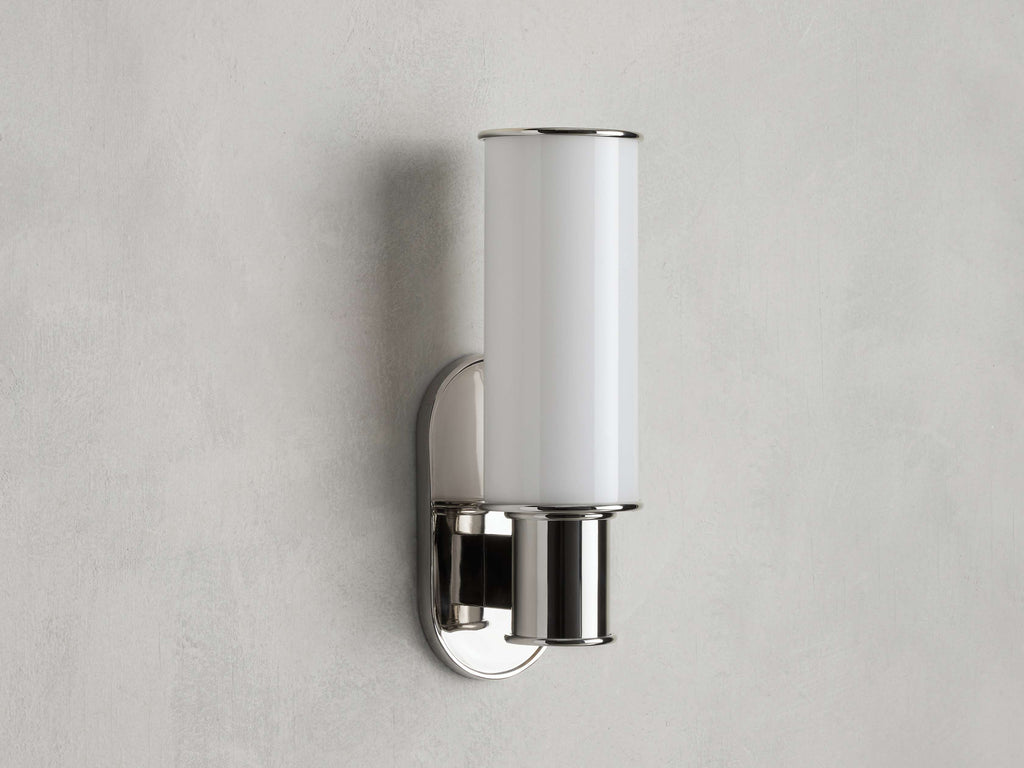 Harlin Wall Sconce in Milk by Bling Lighting Studio