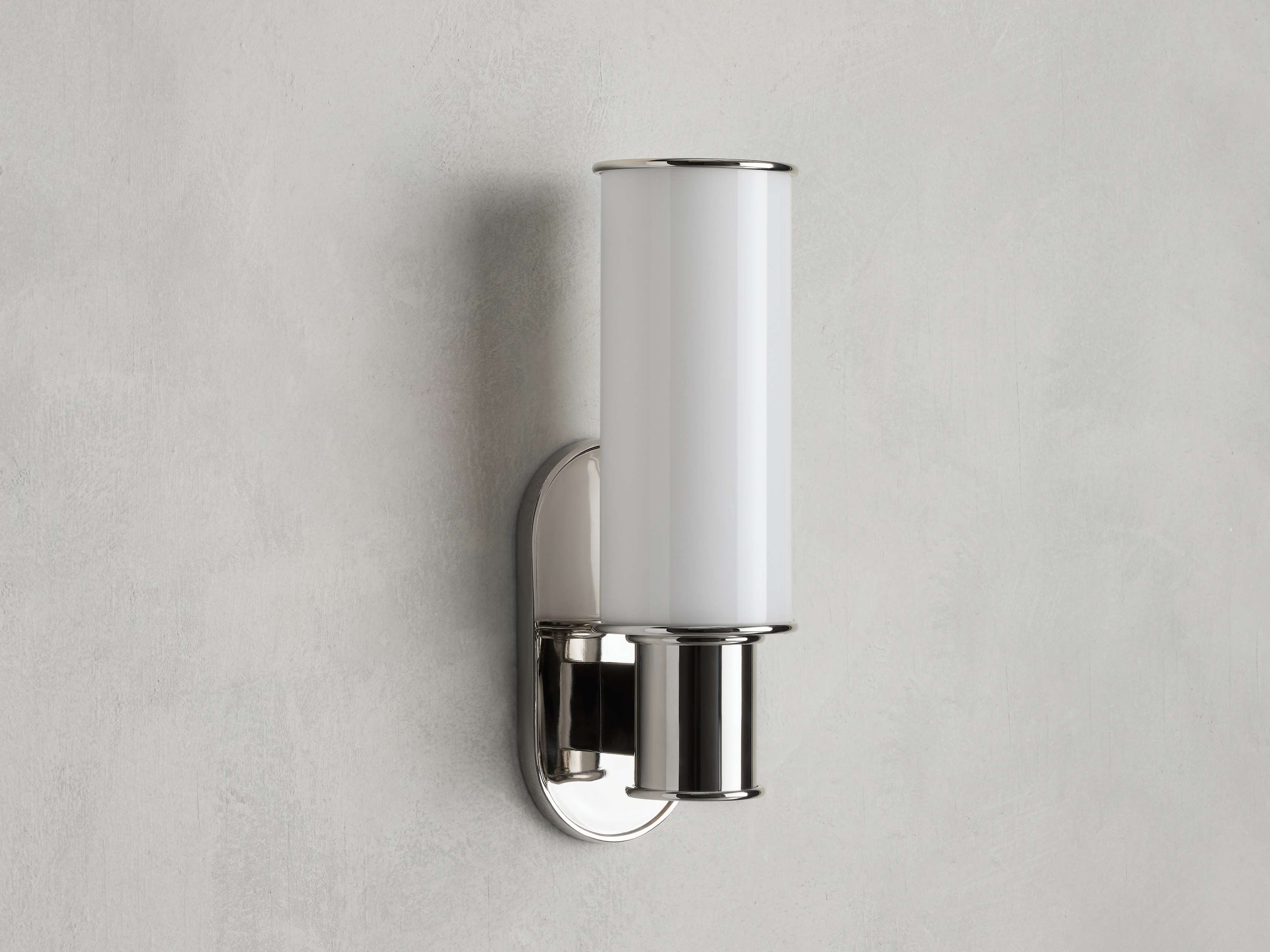 Harlin Wall Sconce in Milk by Bling Lighting Studio