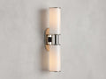 Harlin 2-Light Wall Sconce in Milk by Bling Lighting Studio