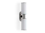 Harlin 2-Light Wall Sconce in Milk by Bling Lighting Studio