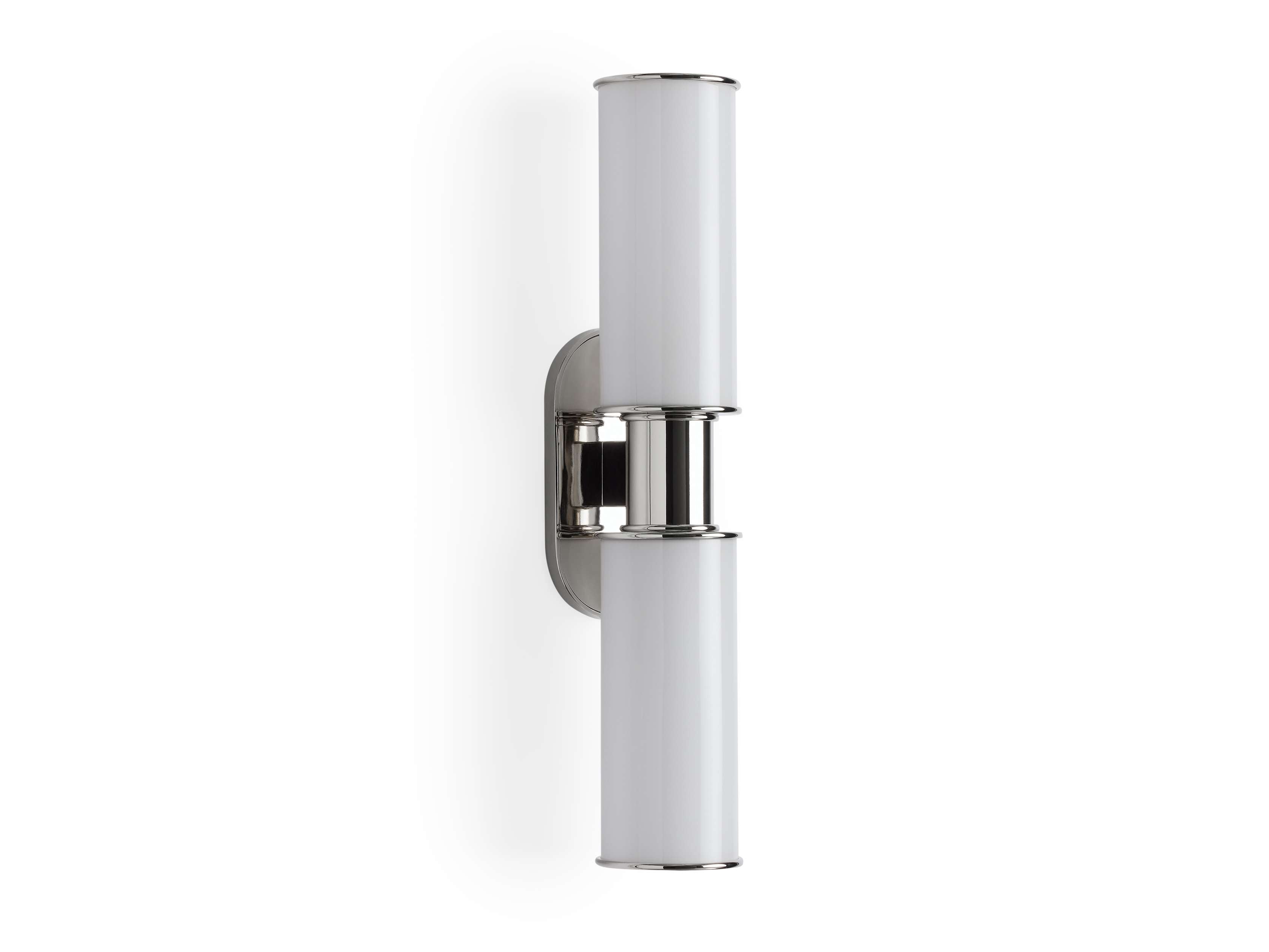 Harlin 2-Light Wall Sconce in Milk by Bling Lighting Studio