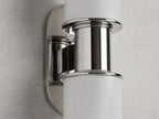 Harlin 2-Light Wall Sconce in Milk by Bling Lighting Studio