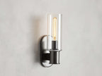 Harlin Wall Sconce in Clear by Bling Lighting Studio