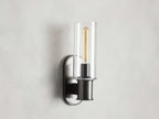 Harlin Wall Sconce in Clear by Bling Lighting Studio