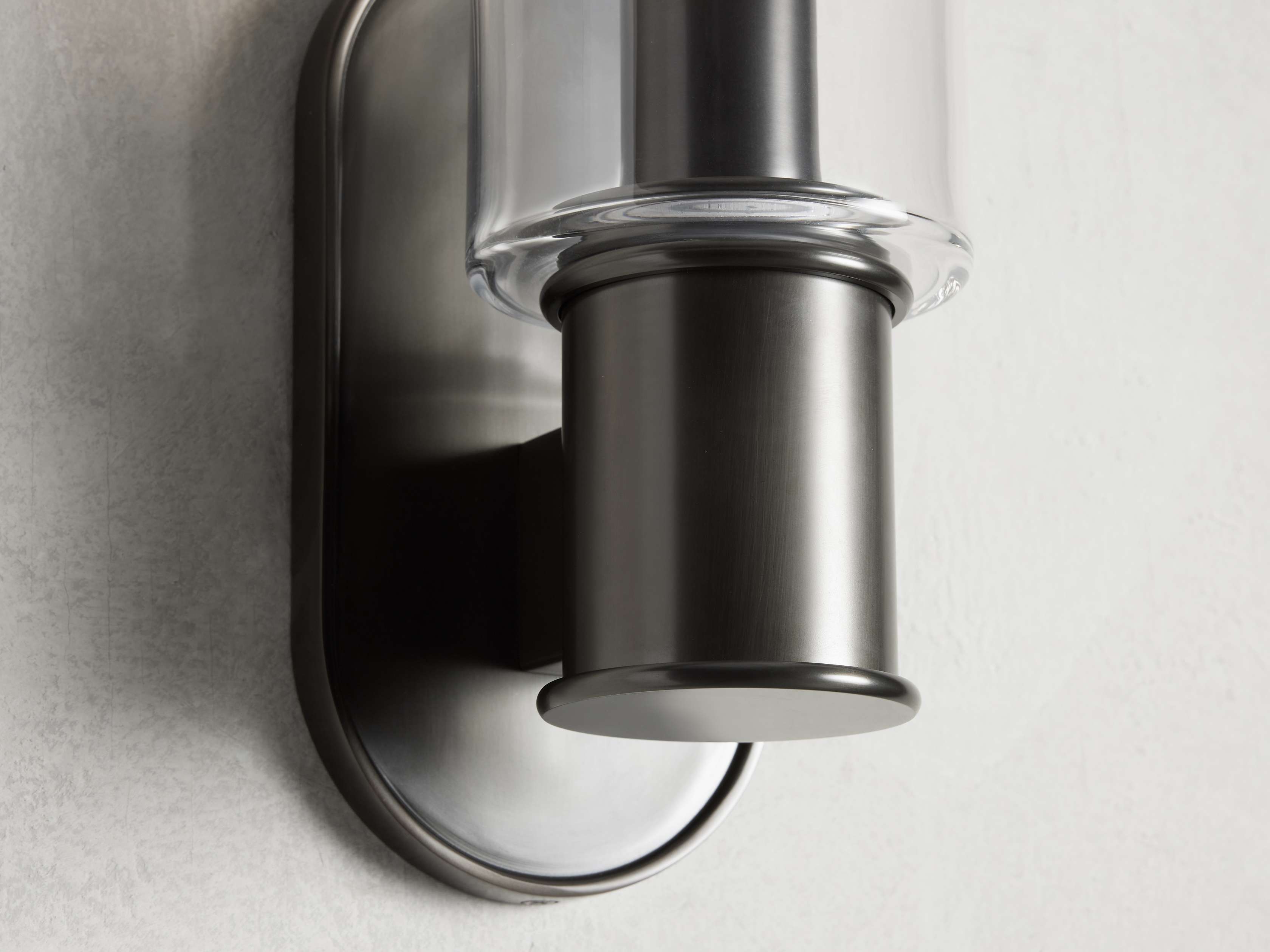 Harlin Wall Sconce in Clear by Bling Lighting Studio