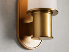 Harlin Wall Sconce in Milk by Bling Lighting Studio