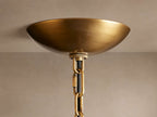 Blaire Round Glass Chandelier 32''D by Bling Lighting Studio