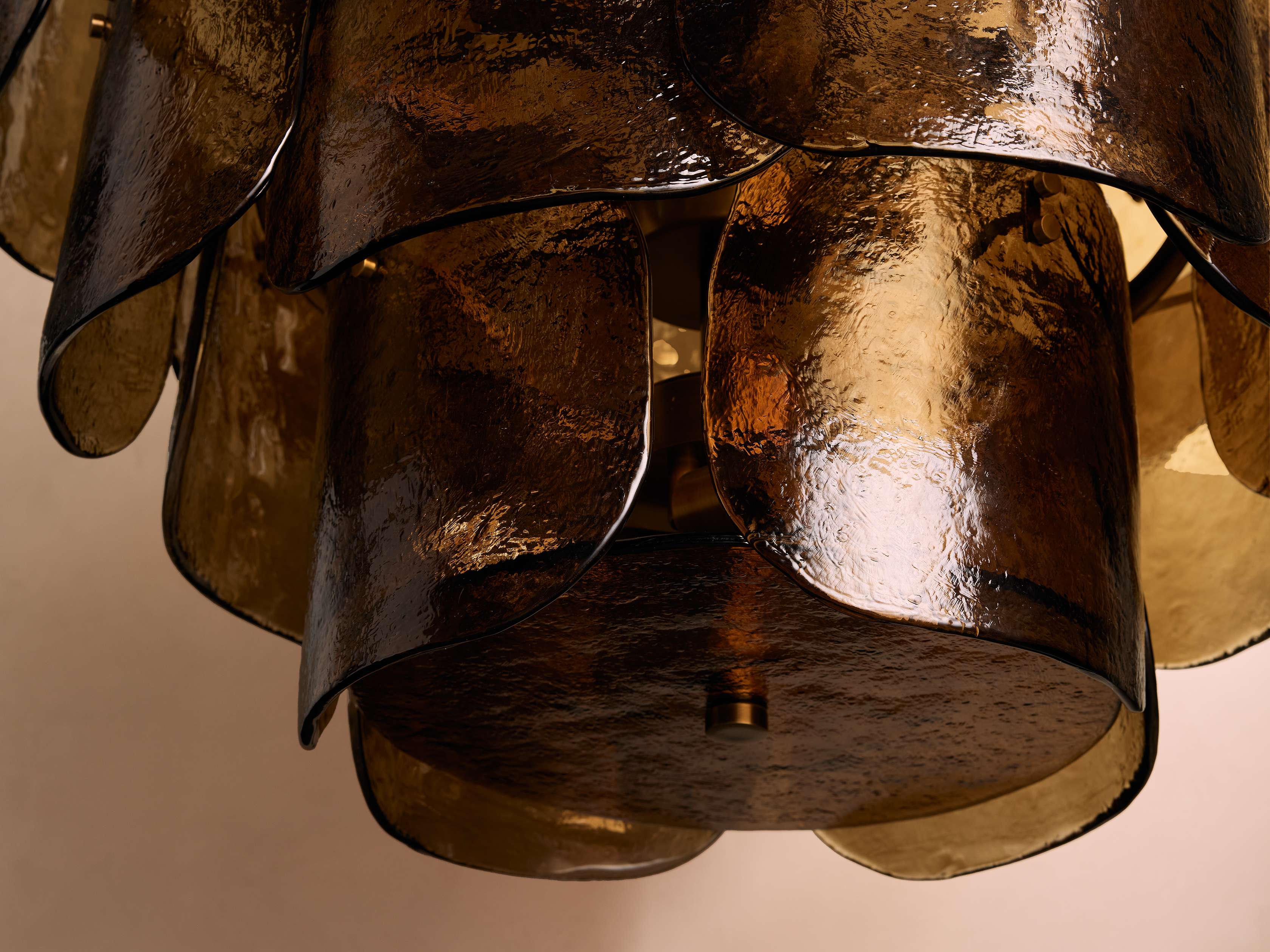 Blaire Round Glass Chandelier 32''D by Bling Lighting Studio