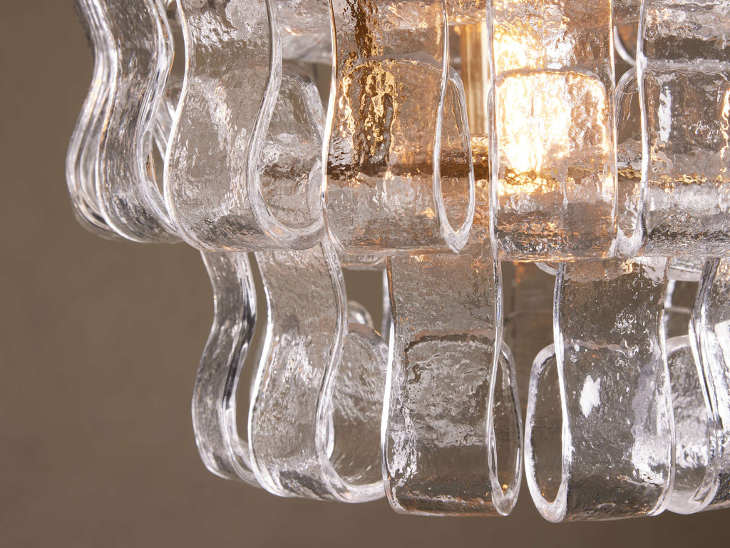 Ghiaccio Pendant by Bling Lighting Studio