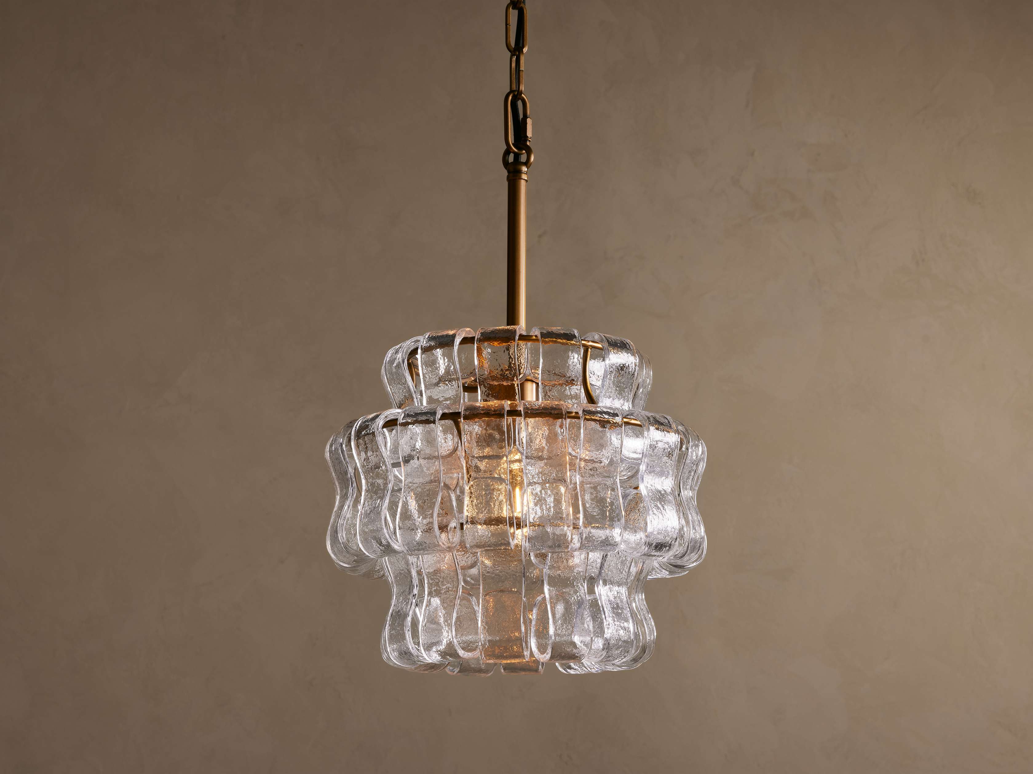 Ghiaccio Pendant by Bling Lighting Studio