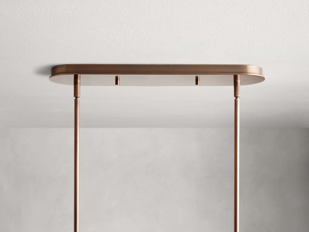 Daphne Linear Chandelier by Bling Lighting Studio