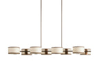 Daphne Linear Chandelier by Bling Lighting Studio