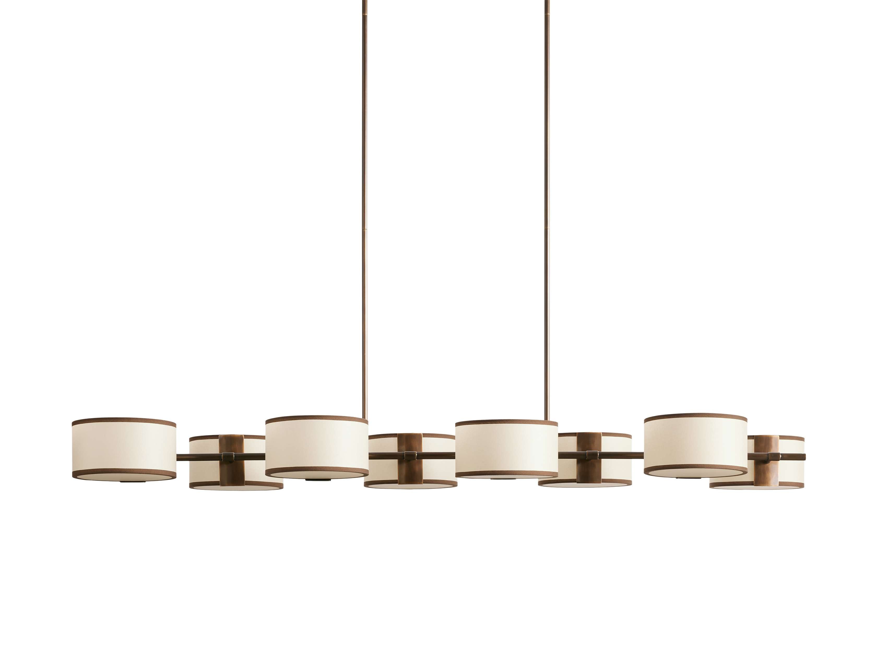 Daphne Linear Chandelier by Bling Lighting Studio