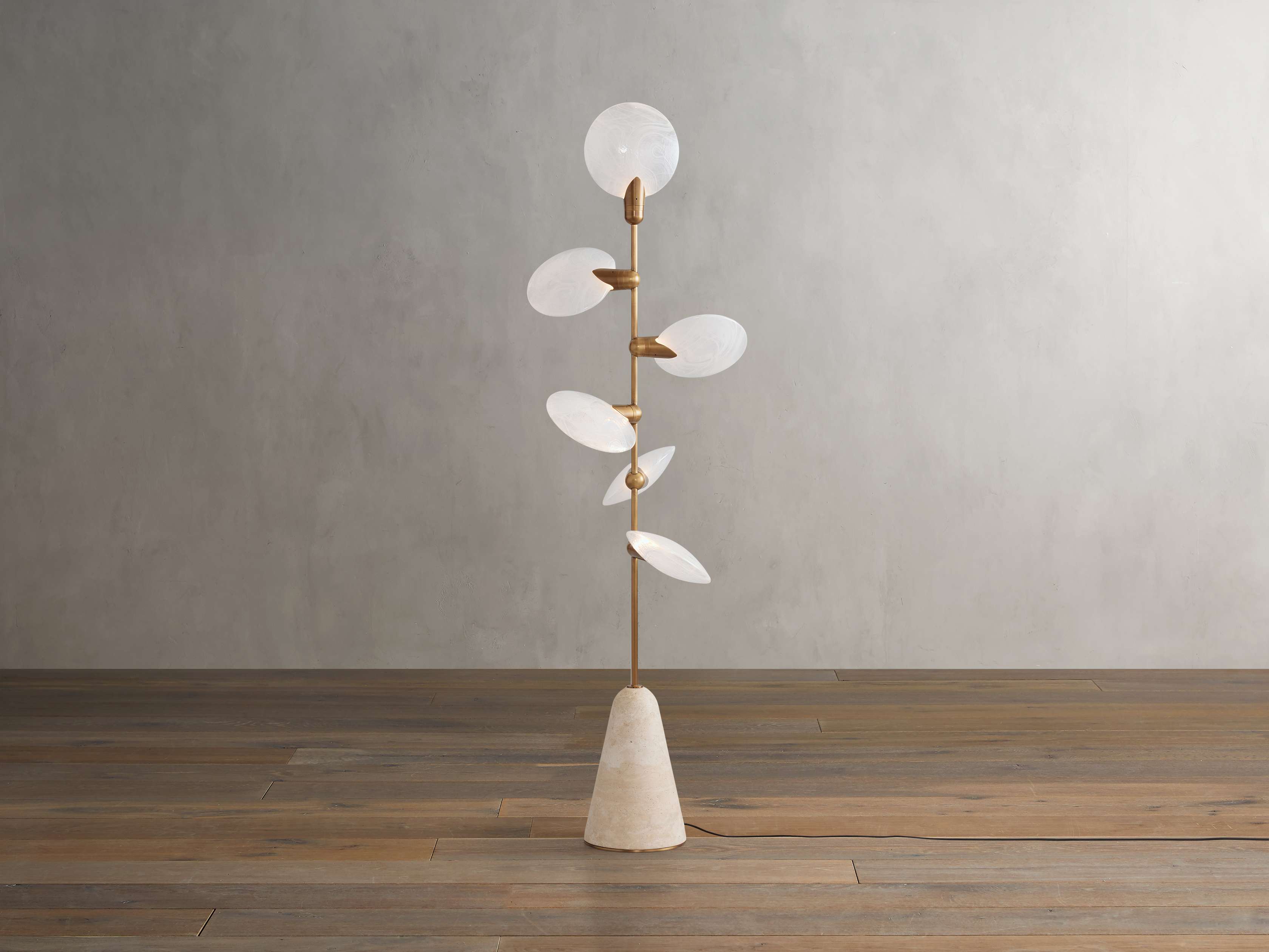 Lyla Floor Lamp by Bling Lighting Studio