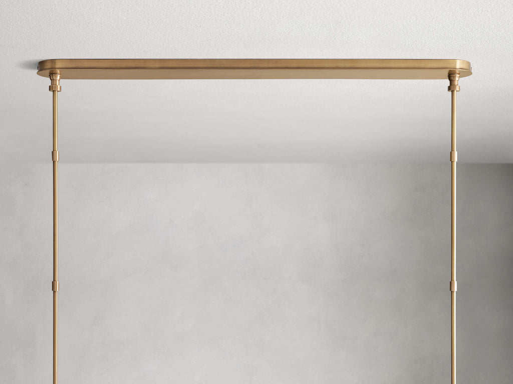 Hastings Linear Chandelier by Bling Lighting Studio