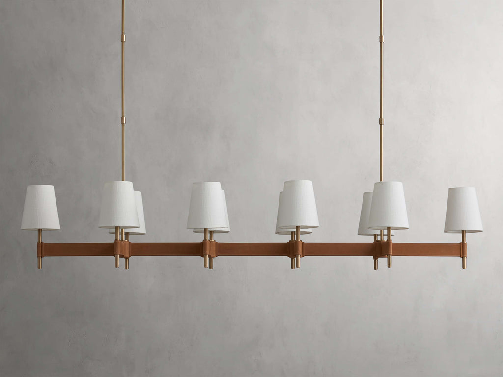 Hastings Linear Chandelier by Bling Lighting Studio