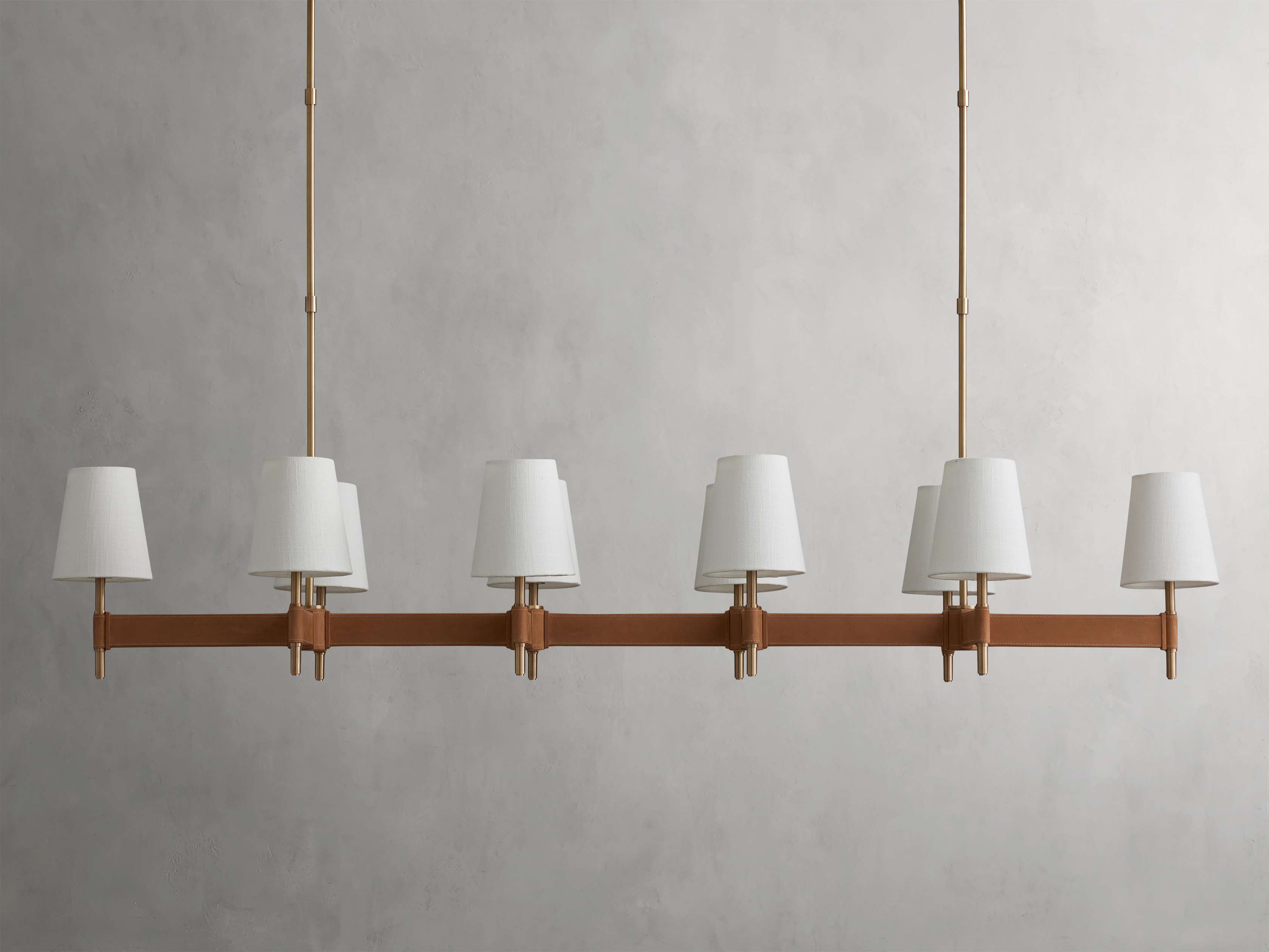 Hastings Linear Chandelier by Bling Lighting Studio