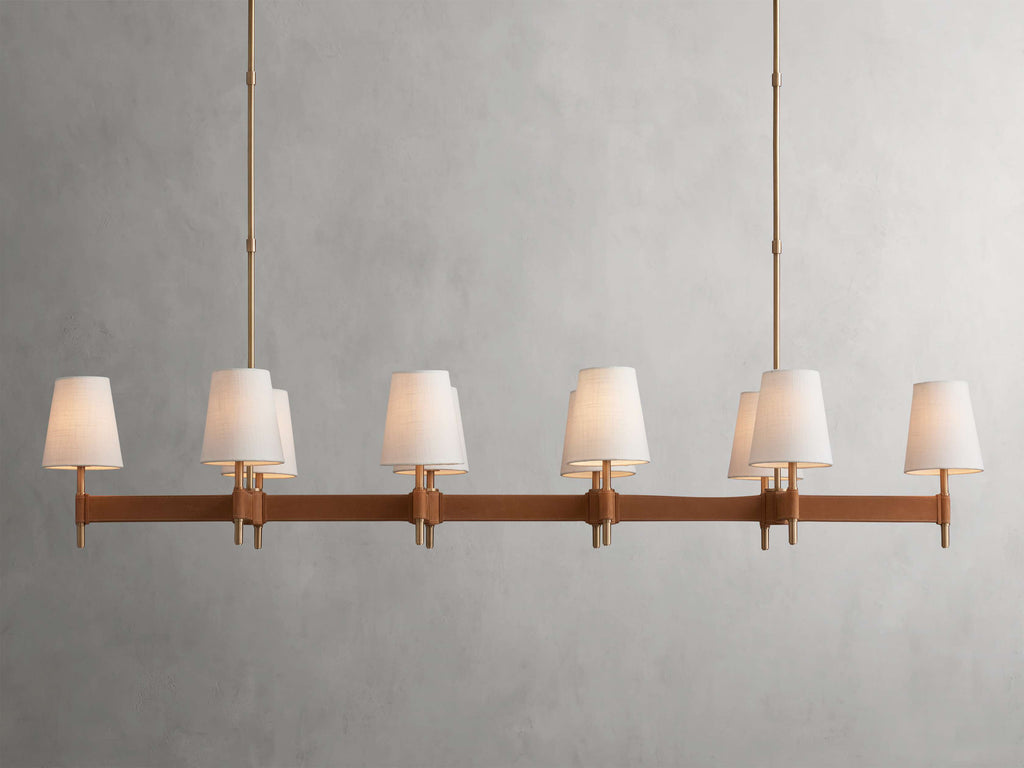 Hastings Linear Chandelier by Bling Lighting Studio