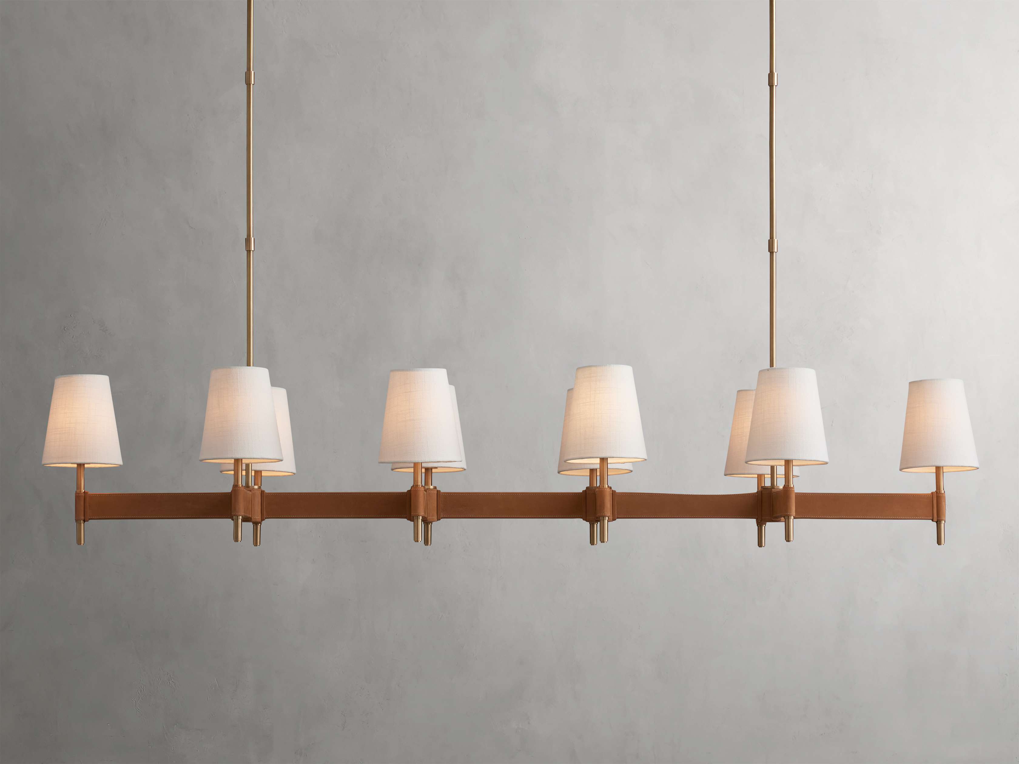 Hastings Linear Chandelier by Bling Lighting Studio