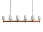 Hastings Linear Chandelier by Bling Lighting Studio