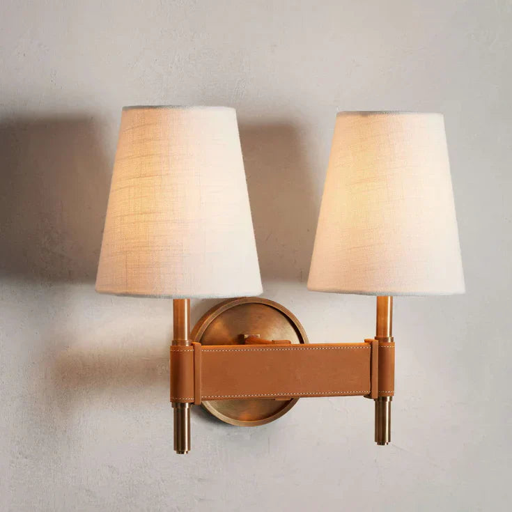 Hastings 2-Light Wall Sconce by Bling Lighting Studio