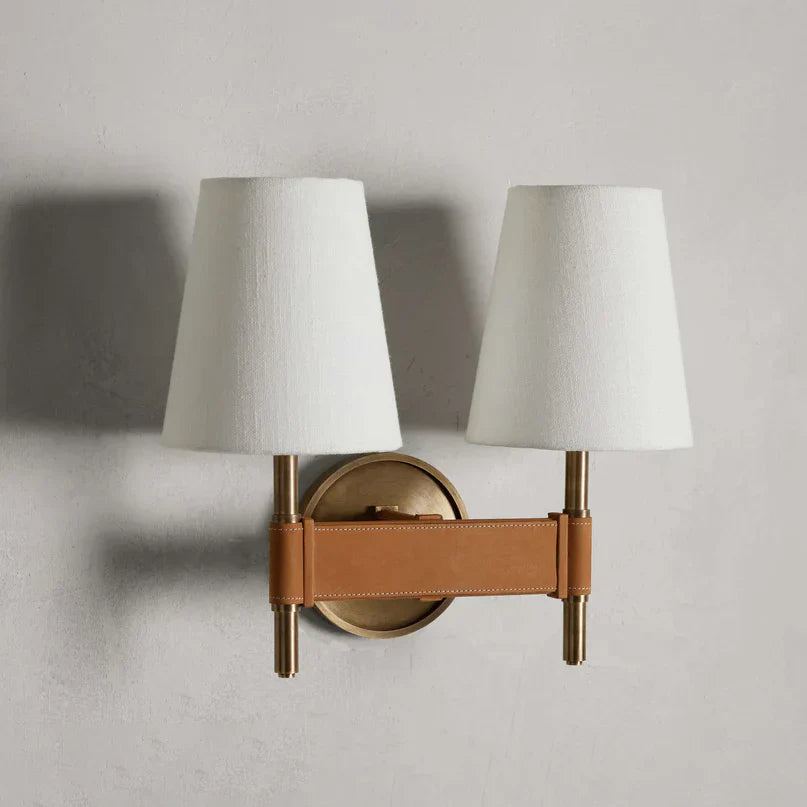 Hastings 2-Light Wall Sconce by Bling Lighting Studio