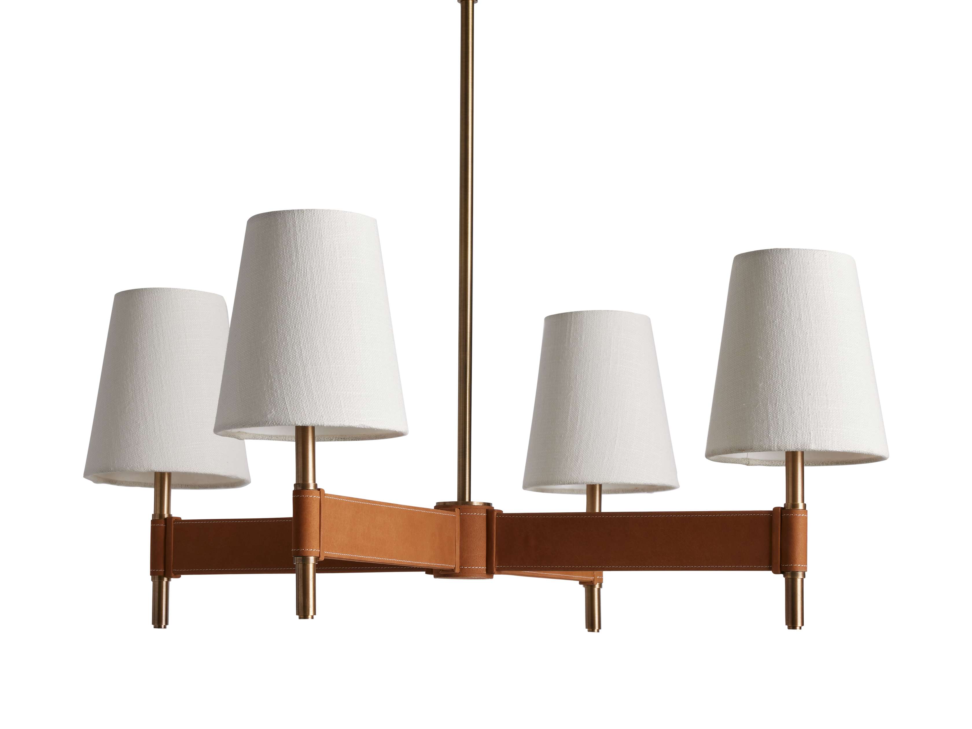 Hastings 4-Light Cross Chandelier by Bling Lighting Studio