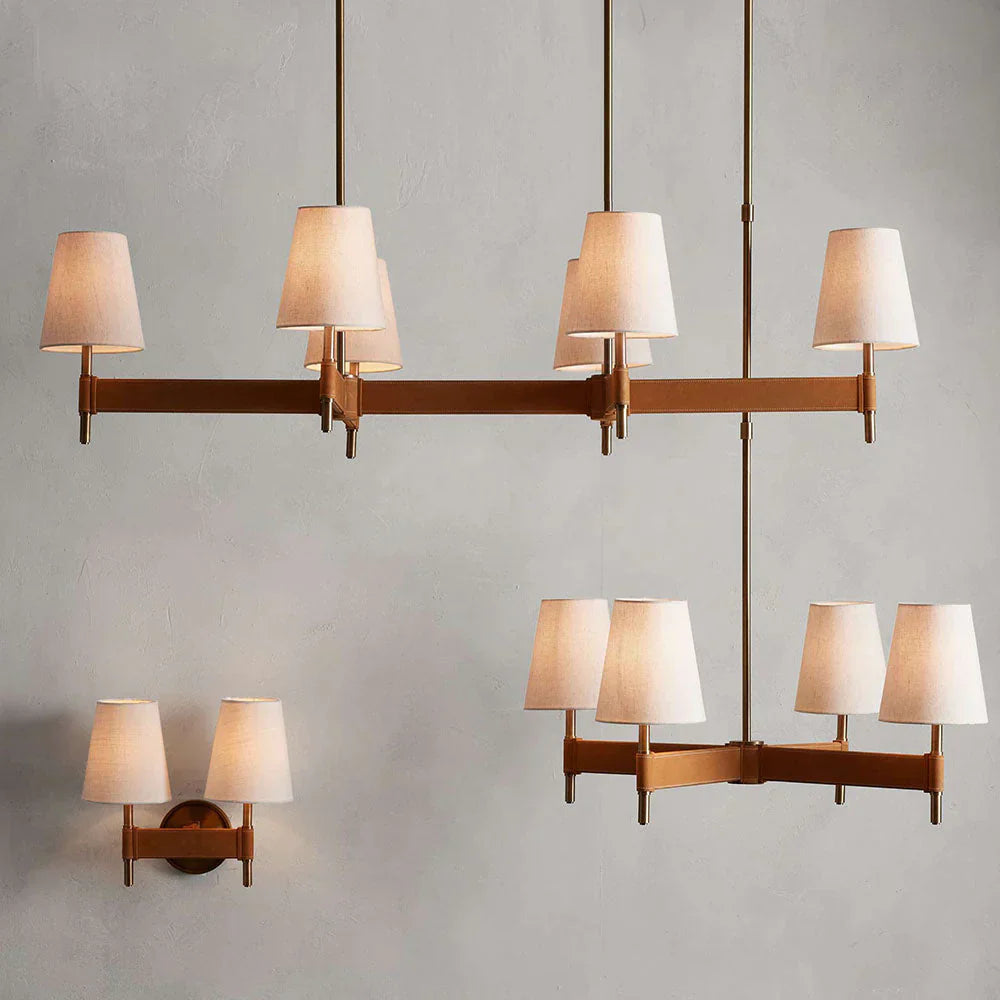Hastings 2-Light Wall Sconce by Bling Lighting Studio